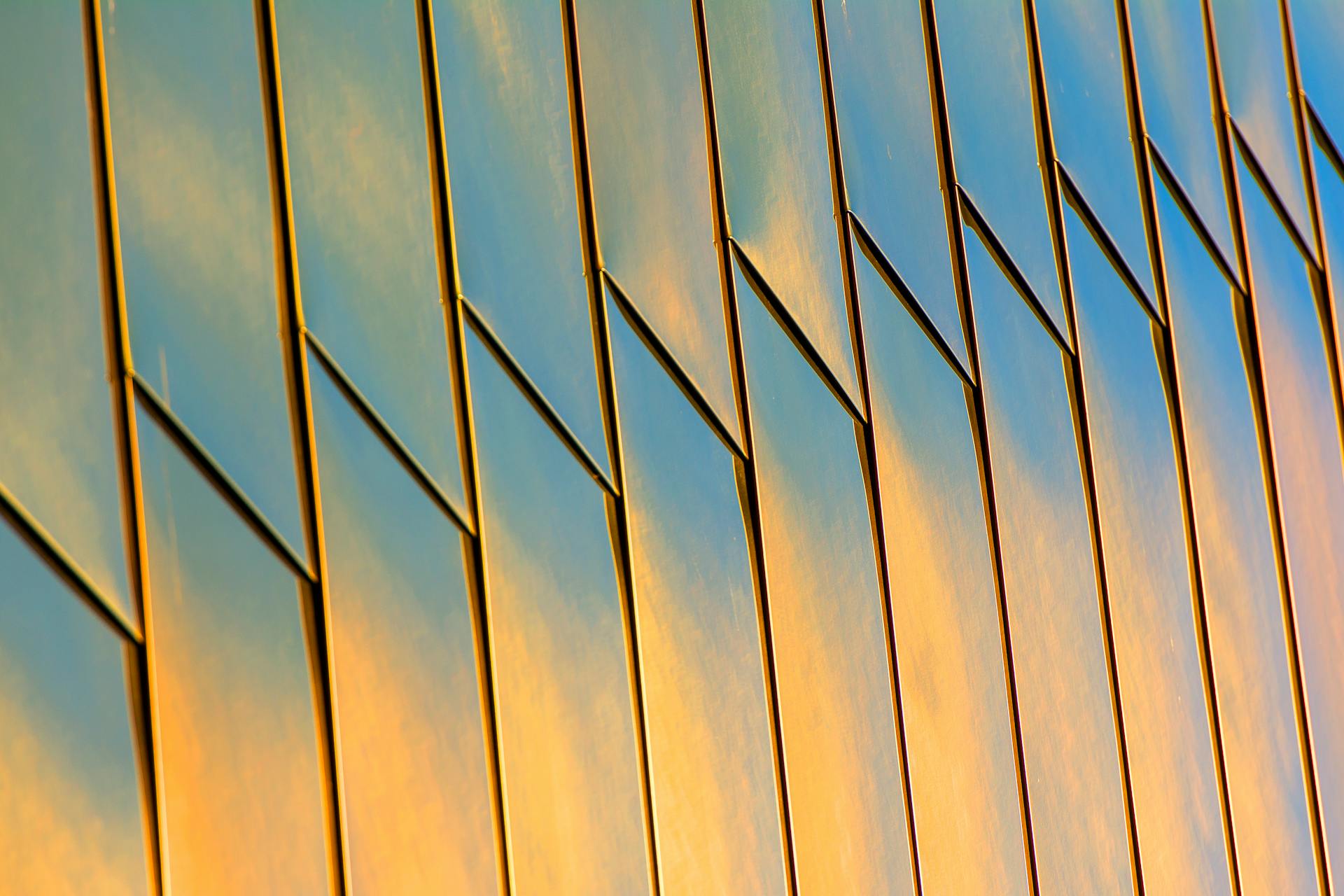 Modern architecture representing technology education